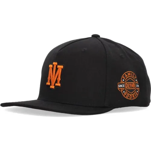 Schwarze Snapback Cap mit Logo-Stickerei - Dolly Noire - Modalova