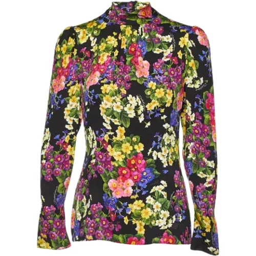 Pre-owned Shirts & Blouses, female, , Size: M Pre-owned Silk tops - Dolce & Gabbana Pre-owned - Modalova