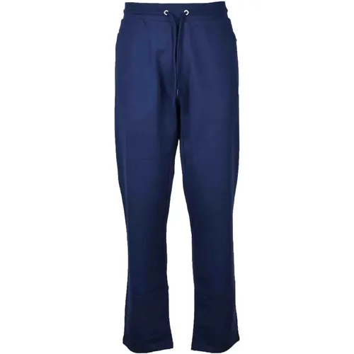 Sweatpants, male, , Size: XL Navy Men Pants - Bikkembergs - Modalova