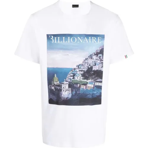 T-shirt Round Neck SS , male, Sizes: L, 2XL - Billionaire - Modalova