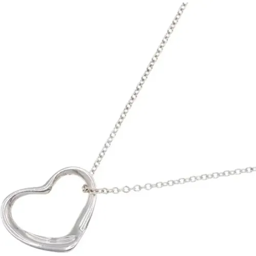 Pre-owned Jewellery, female, , Size: ONE SIZE Pre-owned Silver necklaces - Tiffany & Co. Pre-owned - Modalova