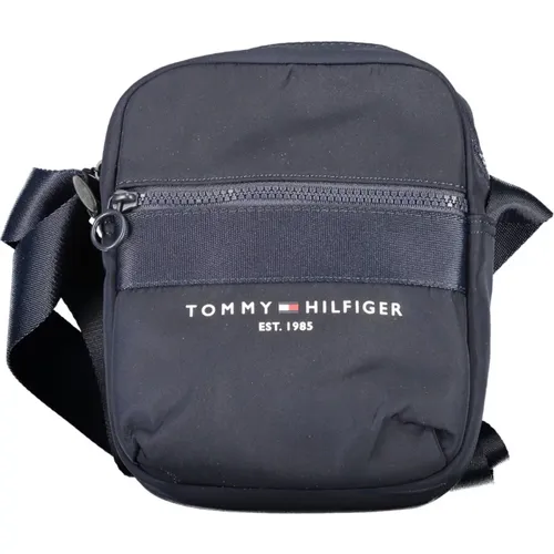 Blaue Herren Umhängetasche Kontrastdetails - Tommy Hilfiger - Modalova