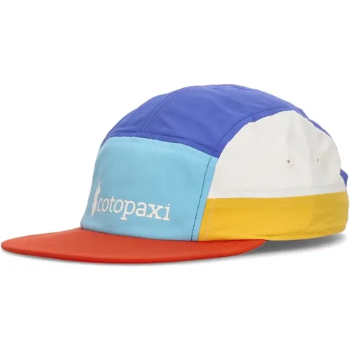 Caps, male, , Size: ONE SIZE Blue Camper Style Flat Visor Cap - Cotopaxi - Modalova