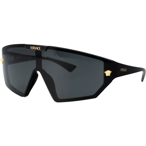 Stylische Sonnenbrille mit Modell 0Ve4461 , Herren, Größe: 47 MM - Versace - Modalova