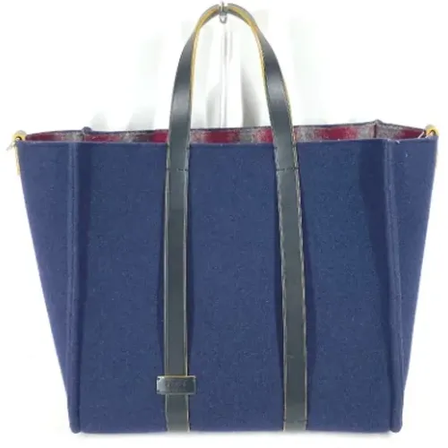 Pre-owned Tote Bags, female, , Size: ONE SIZE Pre-owned Wool fendi-bags - Fendi Vintage - Modalova