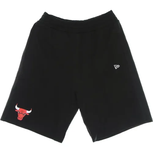 Casual Shorts, male, , Size: S Chicago Bulls Team Logo Shorts - new era - Modalova