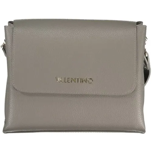 Grey Polyethylene Handbag , female, Sizes: ONE SIZE - Valentino by Mario Valentino - Modalova