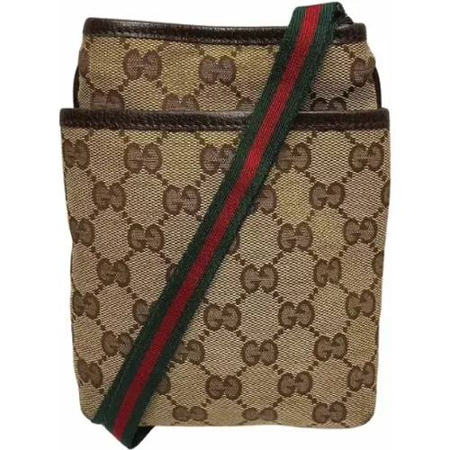 Pre-owned Canvas gucci-bags , female, Sizes: ONE SIZE - Gucci Vintage - Modalova