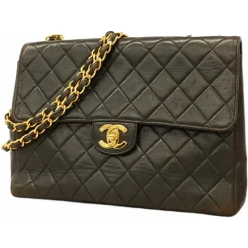 Pre-owned Leather chanel-bags , female, Sizes: ONE SIZE - Chanel Vintage - Modalova