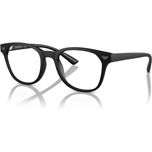 Matte Eyewear Frames , unisex, Größe: 52 MM - Emporio Armani - Modalova