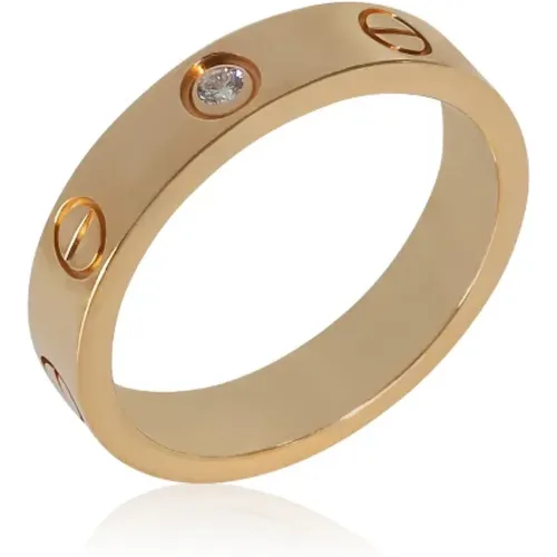 Pre-owned Gold rings , female, Sizes: ONE SIZE - Cartier Vintage - Modalova