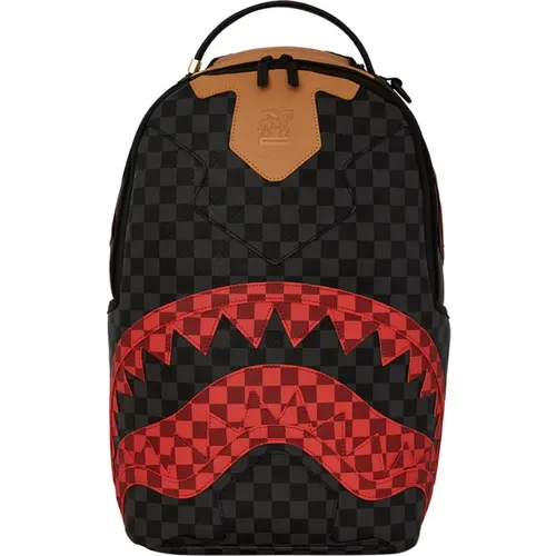 Evil Genius Backpack Red , unisex, Sizes: ONE SIZE - Sprayground - Modalova