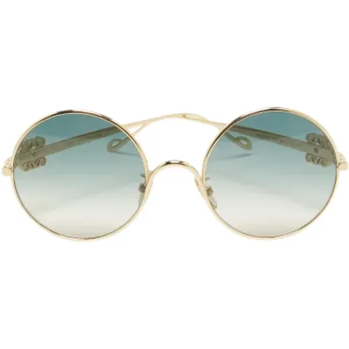 Pre-owned Accessories, female, , Size: ONE SIZE Pre-owned Metal sunglasses - Loewe Pre-owned - Modalova