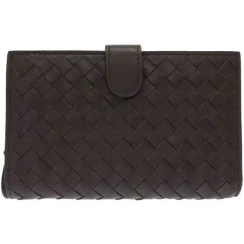 Pre-owned Wallets, female, , Size: ONE SIZE Pre-owned Leather wallets - Bottega Veneta Vintage - Modalova