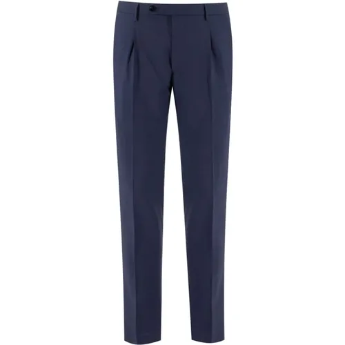 Suit Trousers, male, , Size: 3XL Slim Fit Suit Trousers - Berwick - Modalova