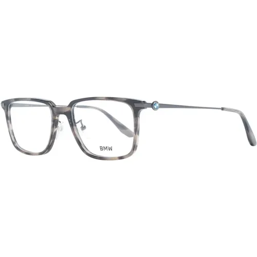 Glasses, male, , Size: ONE SIZE Rectangle Optical Frames with Demo Glasses - BMW - Modalova