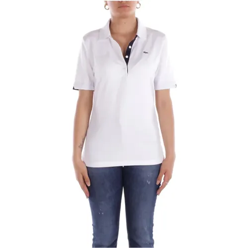 Polo Shirts, female, , Size: M T-shirts and Polos with Front Buttons - Lacoste - Modalova