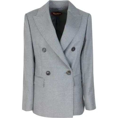 Grey Cottage Jackets for Women , female, Sizes: XS, M - Max Mara - Modalova