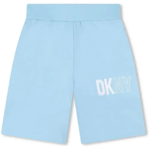 Cielo Blaue Casual Shorts,Rosa Shorts für Frauen,Stylische Paglia Shorts für Frauen,Stilvolle Tiglio Shorts für Männer - DKNY - Modalova