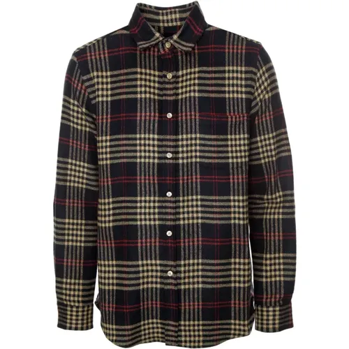 Kariertes Flanellhemd , Herren, Größe: 2XL - Portuguese Flannel - Modalova