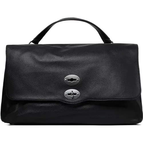 Postina XL Leather Bag , female, Sizes: ONE SIZE - Zanellato - Modalova