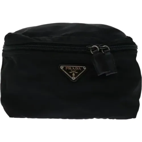 Pre-owned Clutches, female, , Size: ONE SIZE Pre-owned Fabric shoulder-bags - Prada Vintage - Modalova