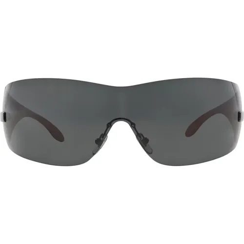 Bold Mask Style Sunglasses , male, Sizes: 41 MM - Versace - Modalova