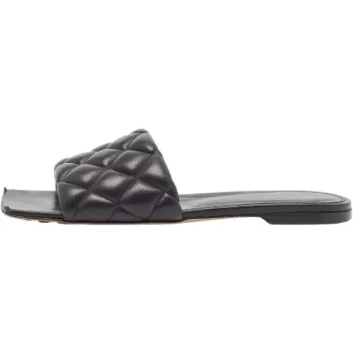 Pre-owned Flats, female, , Size: 8 US Pre-owned Leather flats - Bottega Veneta Vintage - Modalova