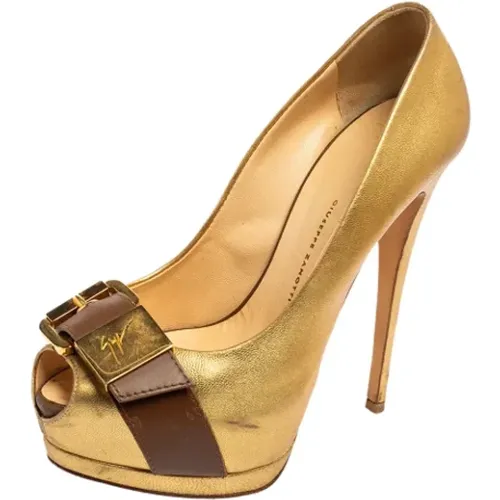 Pre-owned Pumps, female, , Size: 8 US Pre-owned Leather heels - Giuseppe Zanotti Pre-owned - Modalova