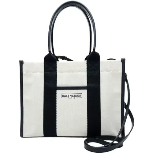 Pre-owned Tote Bags, female, , Size: ONE SIZE Pre-owned Canvas totes - Balenciaga Vintage - Modalova