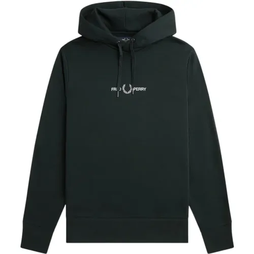 Stylischer Sweatshirt für Männer , Herren, Größe: L - Fred Perry - Modalova