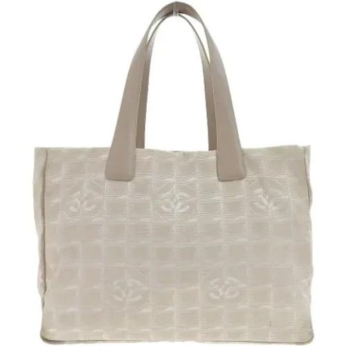 Pre-owned Tote Bags, female, , Size: ONE SIZE Pre-owned Canvas chanel-bags - Chanel Vintage - Modalova