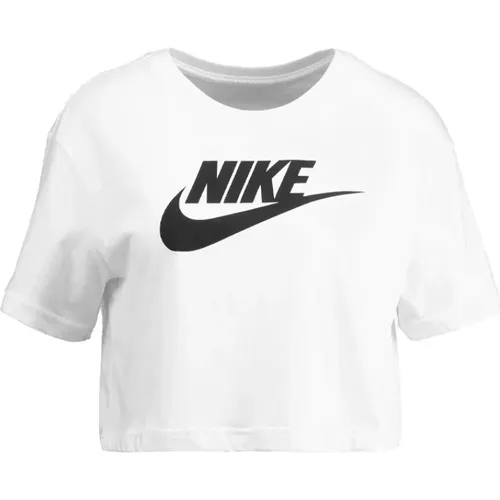 Essenzielles Weißes Baumwoll T-Shirt - Nike - Modalova
