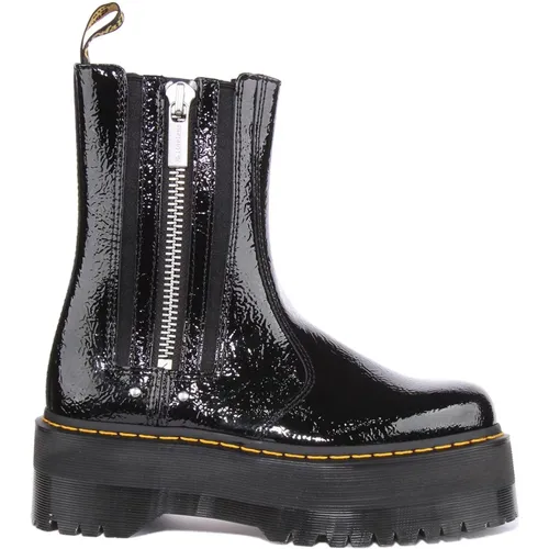 Max Chelsea Boot in Patent , female, Sizes: 3 UK, 4 UK, 6 UK - Dr. Martens - Modalova