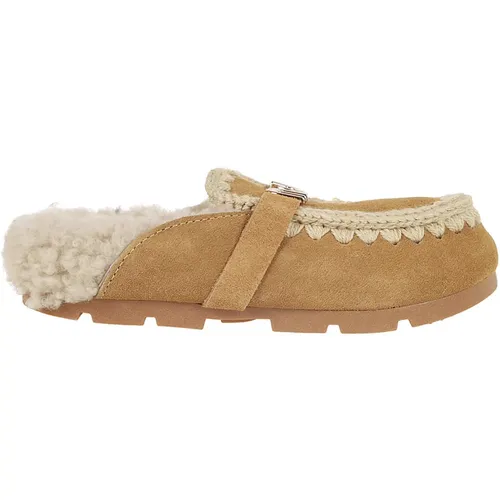 Slippers, female, , Size: 8 US Sheepskin Slippers Comfort Style - Mou - Modalova