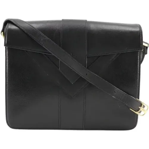 Pre-owned Cross Body Bags, female, , Size: ONE SIZE Pre-owned Leather shoulder-bags - Yves Saint Laurent Vintage - Modalova