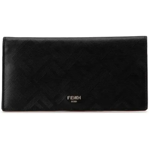 Pre-owned Wallets, female, , Size: ONE SIZE Pre-owned Leather wallets - Fendi Vintage - Modalova