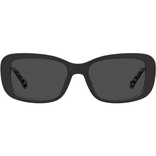 Quadratische Sonnenbrille für Frauen - Love Moschino - Modalova