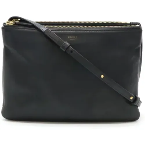 Pre-owned Cross Body Bags, female, , Size: ONE SIZE Pre-owned Leather celine-bags - Celine Vintage - Modalova