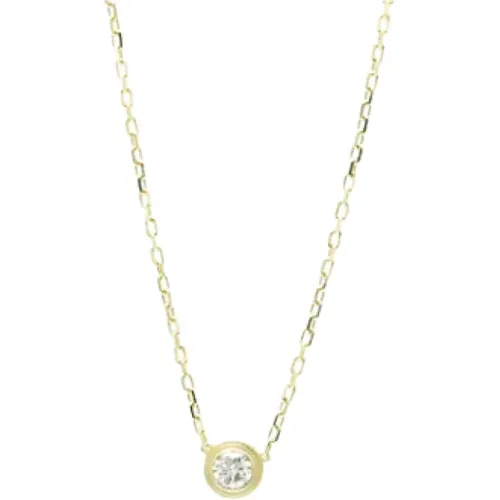 Pre-owned Jewellery, female, , Size: ONE SIZE Pre-owned Gold necklaces - Cartier Vintage - Modalova