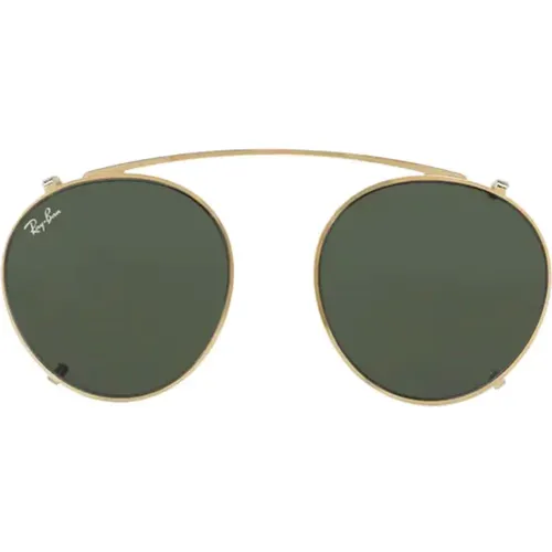 Sunglasses, male, , Size: 49 MM Round Fleck RX 2447V Sungles - Ray-Ban - Modalova