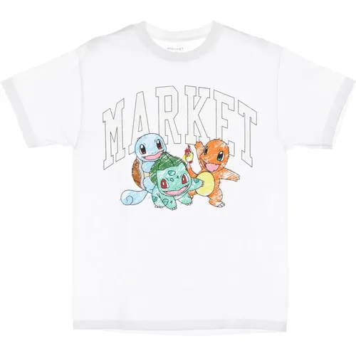 Pokemon UV Tee T-Shirt , Herren, Größe: L - MARKET - Modalova