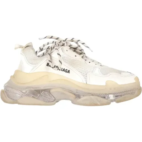 Pre-owned Sneakers, female, , Size: 7 US Pre-owned Polyester sneakers - Balenciaga Vintage - Modalova