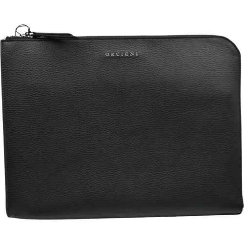 Laptop Bags & Cases, male, , Size: ONE SIZE Mens Bags Handbag Ss24 - Orciani - Modalova