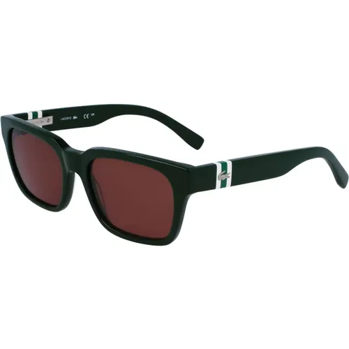 Sunglasses L6007S, White/Dark Grey Sunglasses - Lacoste - Modalova