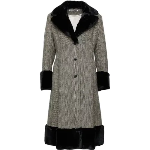 Pre-owned Wool outerwear , female, Sizes: M - Jil Sander Pre-owned - Modalova