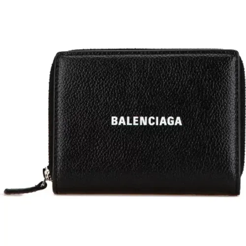 Pre-owned Wallets, female, , Size: ONE SIZE Pre-owned Leather wallets - Balenciaga Vintage - Modalova