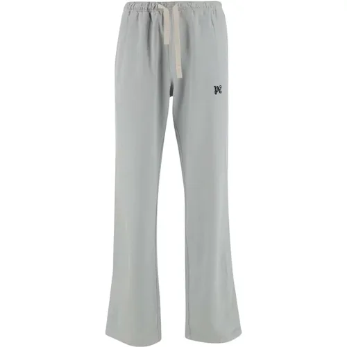 Cotton Blend Track Pants , male, Sizes: L, M - Palm Angels - Modalova