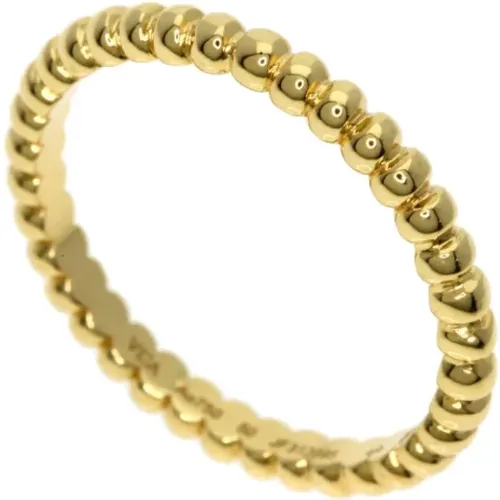 Pre-owned Jewellery, female, , Size: ONE SIZE Pre-owned Gold rings - Van Cleef & Arpels Pre-owned - Modalova