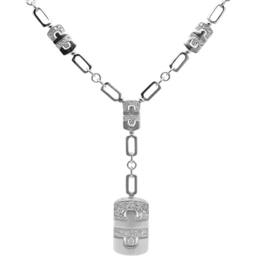 Pre-owned Jewellery, female, , Size: ONE SIZE Pre-owned Metal necklaces - Bvlgari Vintage - Modalova